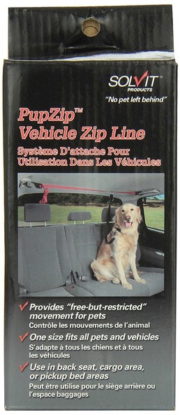 Поводок-крепление для собак в автомобиль