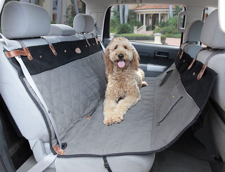 Автогамак для собак на заднее сиденье PetSafe Happy Ride / Solvit Premium